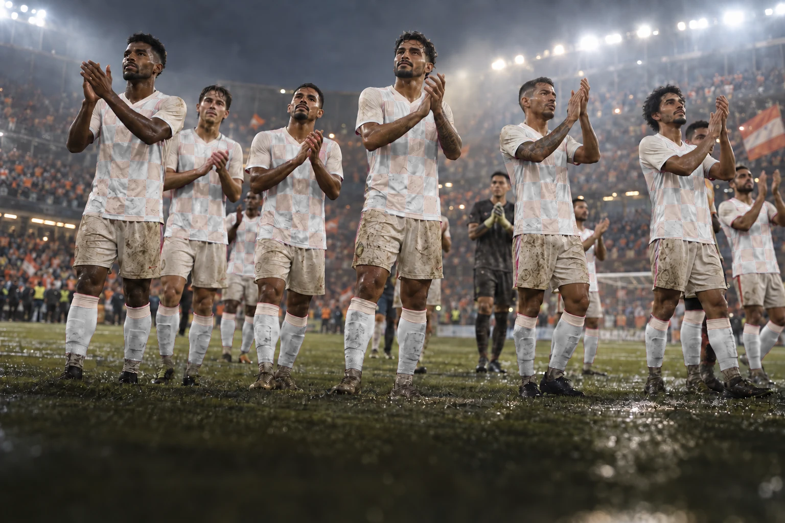 O time agradece à torcida