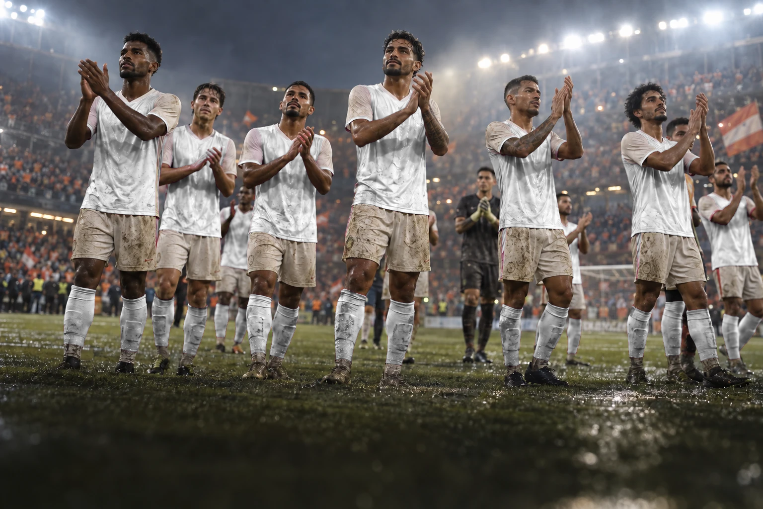 O time agradece à torcida