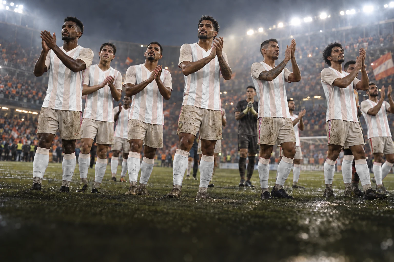 O time agradece à torcida