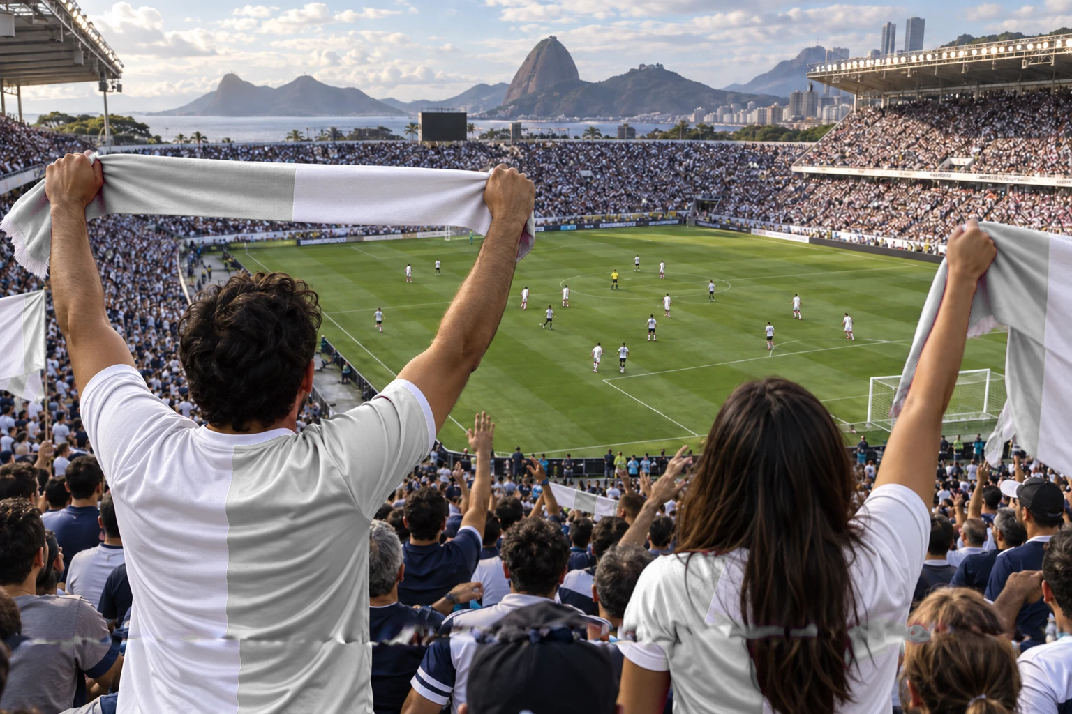 O jogo visto da arquibancada